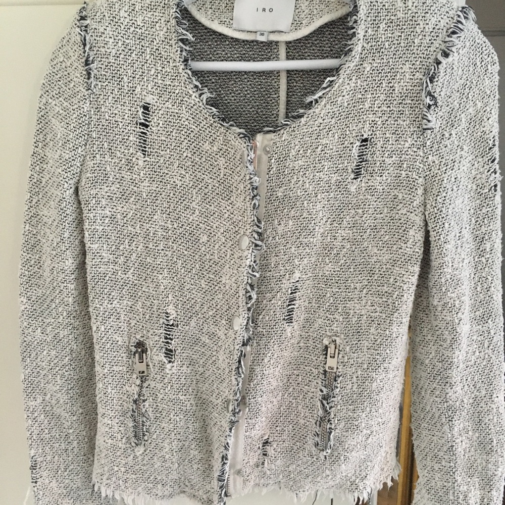 IRO Agnette zipper jacket size 36